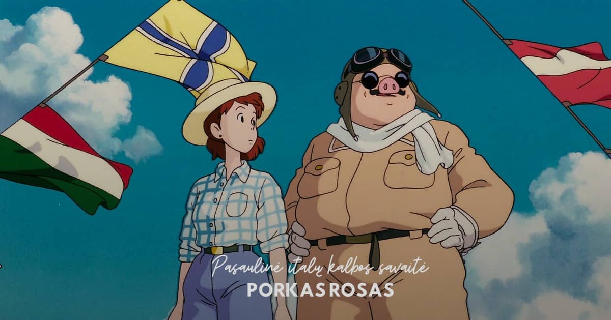World Italian Language Week: “Porkas Rosas”