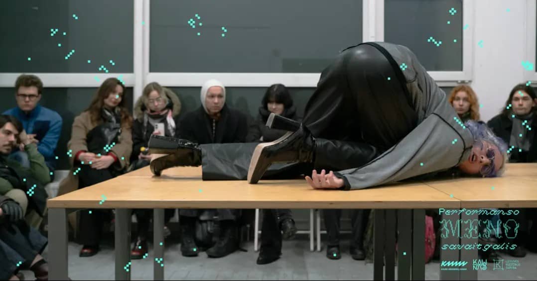 PERNAKT DŽIOVINTAS GOMURYS ⋅∵⋅⋰ JULIUS JANČAUSKAS ⋅∵⋅⋰ PERFORMANCE ART WEEKEND 2026