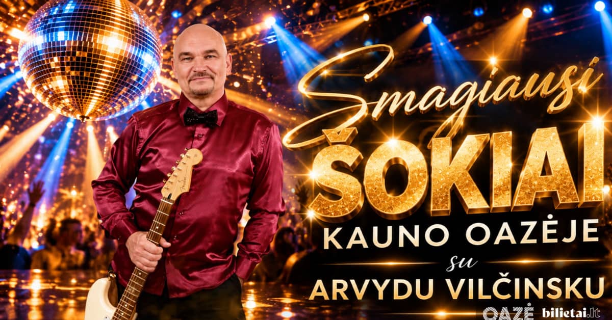 OAZĖS ŠOKIAI with ARVYDAS VILČINSKAS | Kaunas OAZĖ