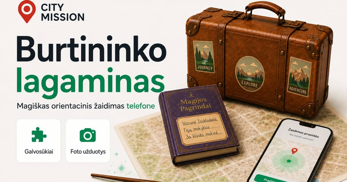 Orienteering game "Kaunas Wizard"