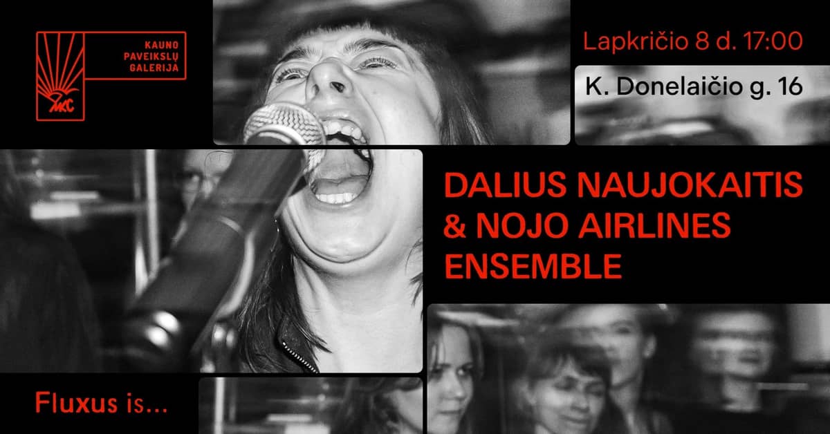 JURGIS MAČIŪNAS – 95! DALIUS NAUJOKAITIS & NOJO AIRLINES ENSEMBLE