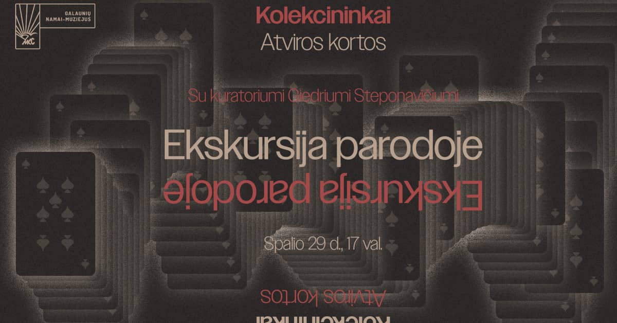 Tour with collector Giedrius Steponavičius