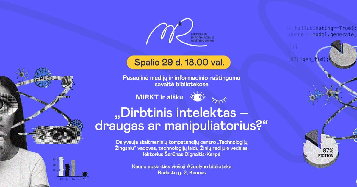 MIRKT and it's clear… "Artificial Intelligence – Friend or Manipulator?"