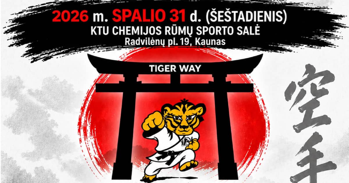 XXII International Shotokan/WKF Karate Tournament "Tiger's Path 2026"