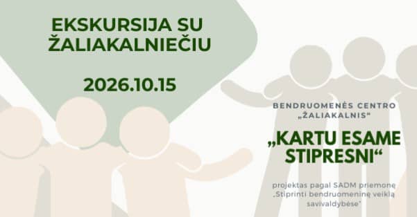 “Together We Are Stronger”: A Tour with a Žaliakalnis Local (Northwestern Part of Žaliakalnis)