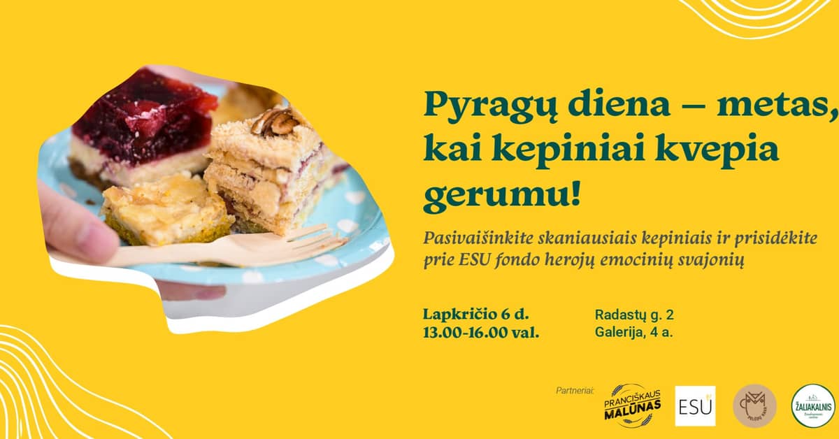 Pie Day – a time when baked goods smell of kindness