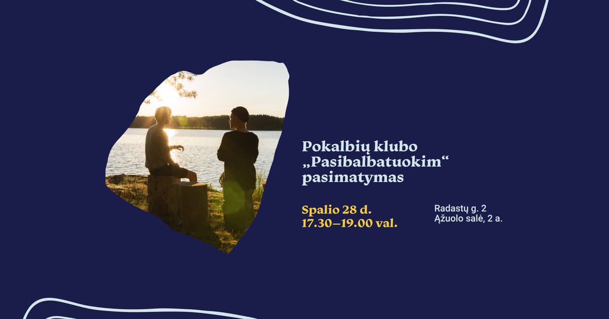 Meeting of the “Pasibalbatuokim” club