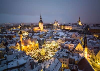 New Year's Eve concert and light show on Freedom Square