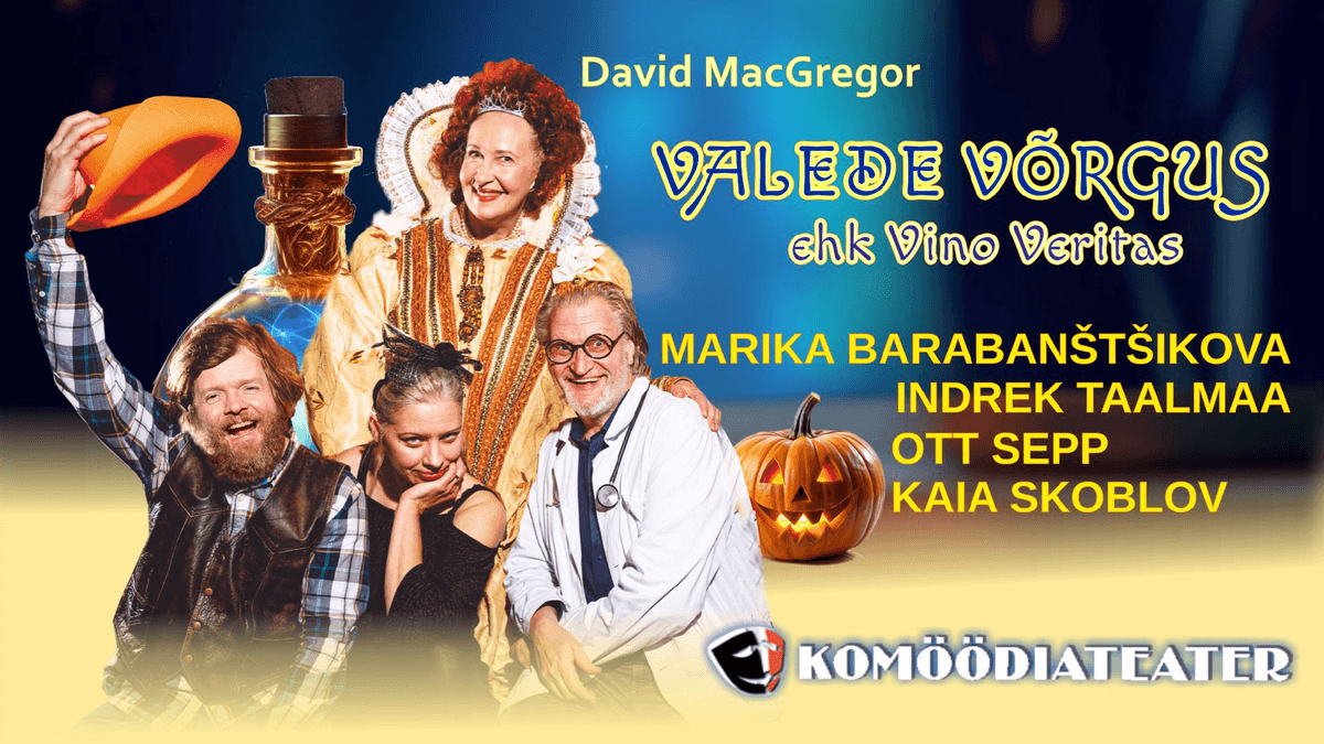 Comedy Theatre performance “Web of Lies”