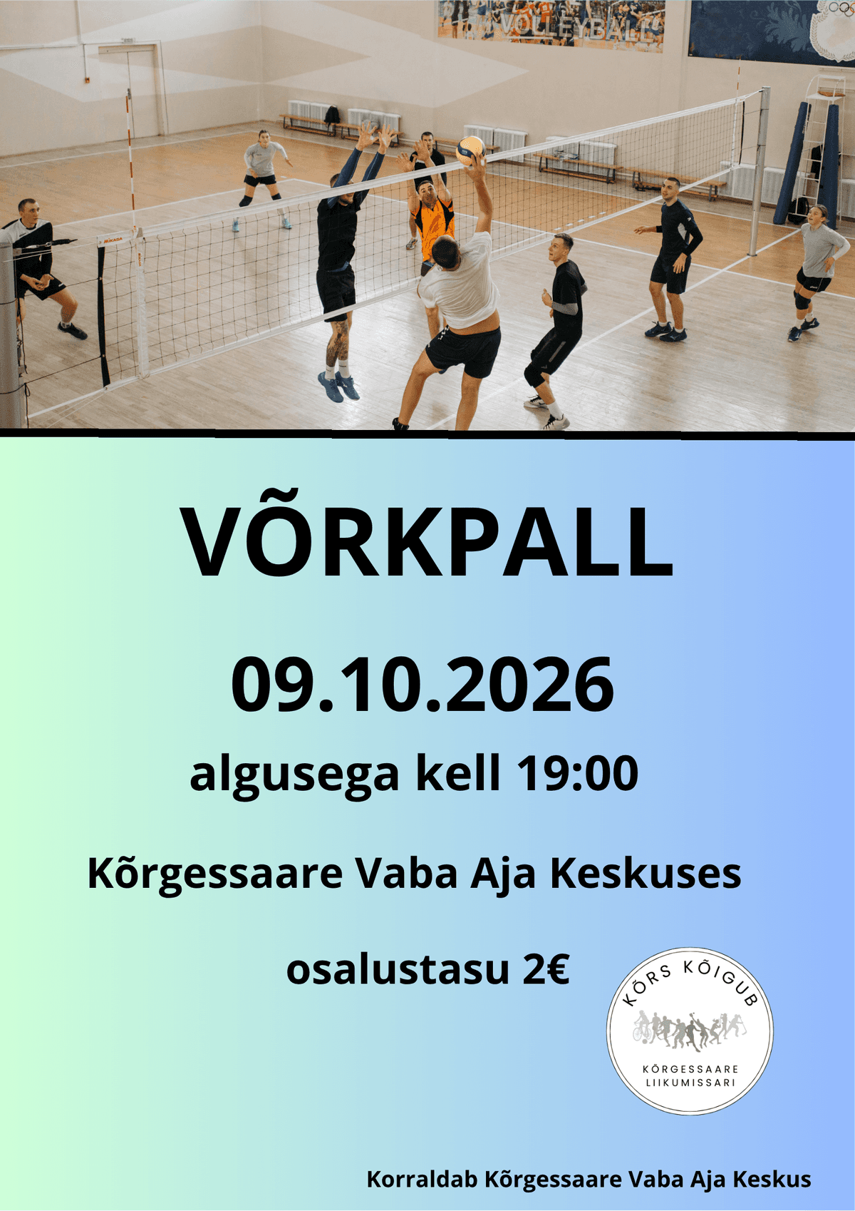 Volleyball – Kõrs Kõigub movement series