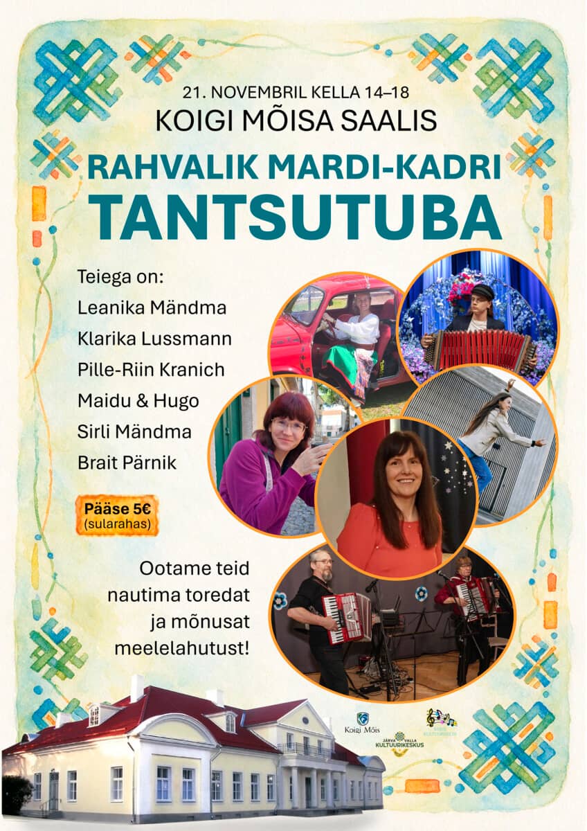 Folk dance evening mardi-kadri dance hall