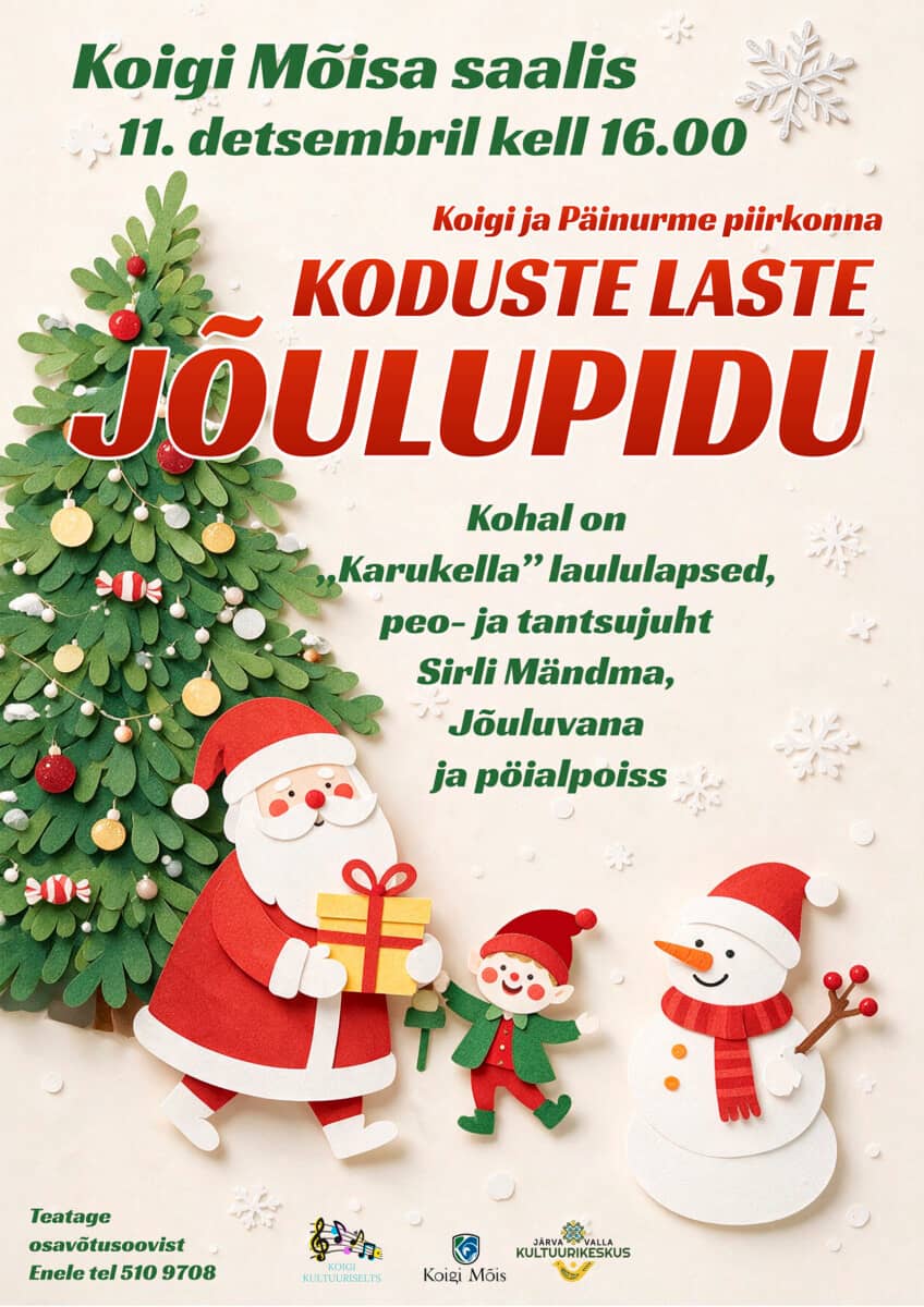 Koduste children's CHRISTMAS PARTY