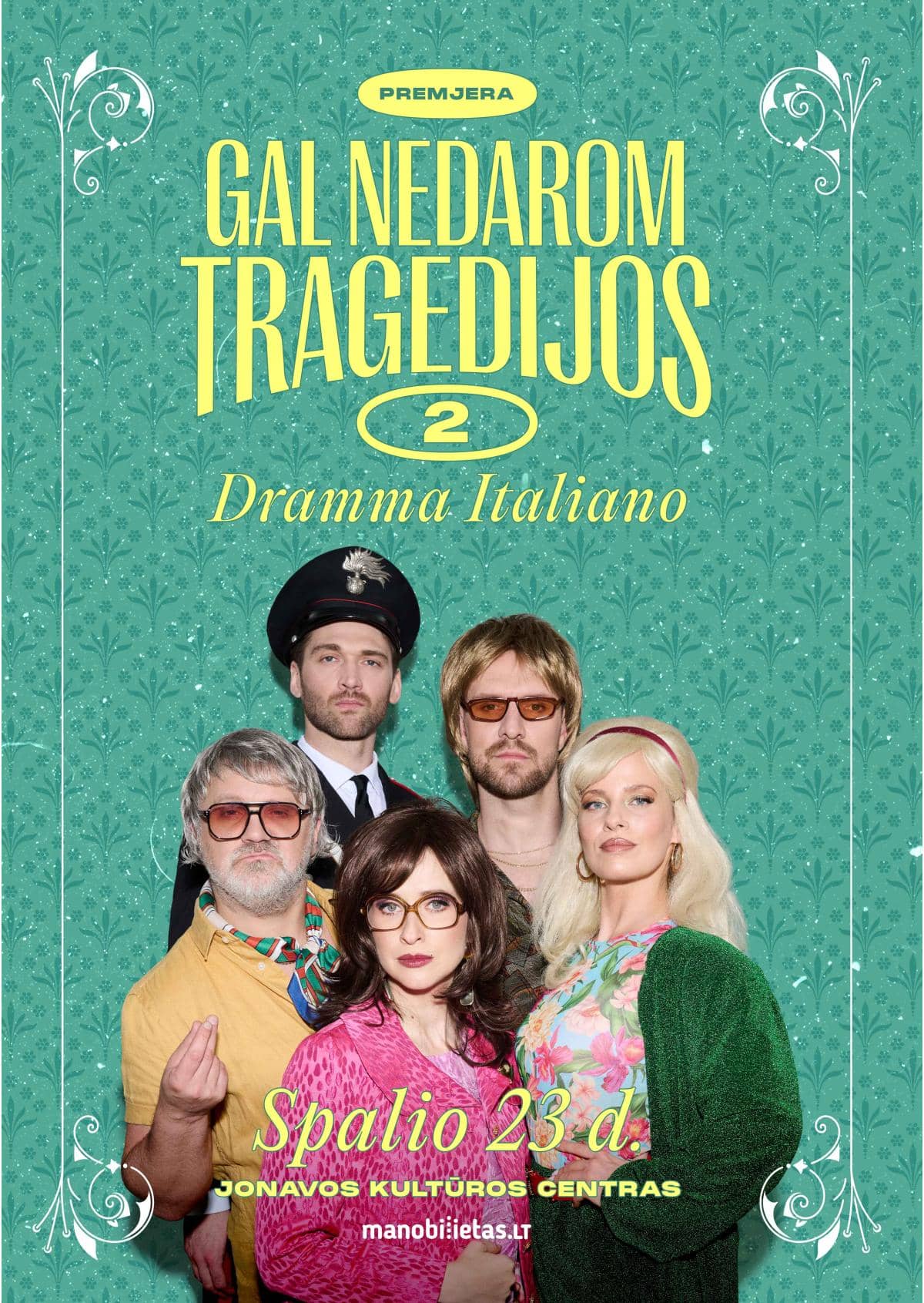 PREMIERE. Comedy "DRAMMA ITALIANO. Let's Not Make a Tragedy 2"