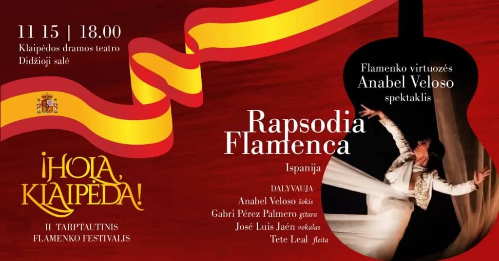 Spanish Culture Days – Anabel Veloso concert-performance "Rapsodia Flamenca"