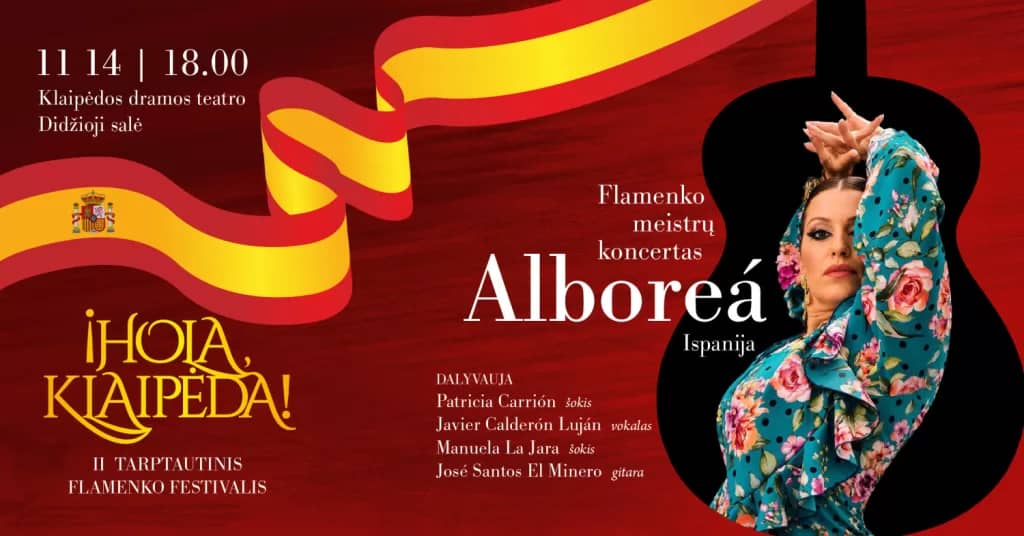 Spanish Culture Days – Flamenco Masters' Concert "Alboreá"
