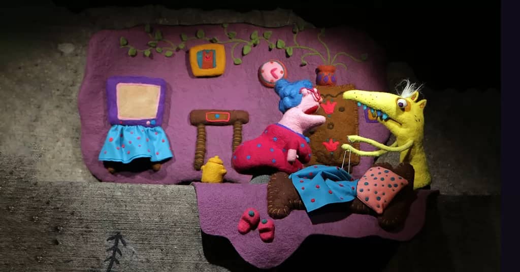 Puppet show "Little Red Riding Hood"