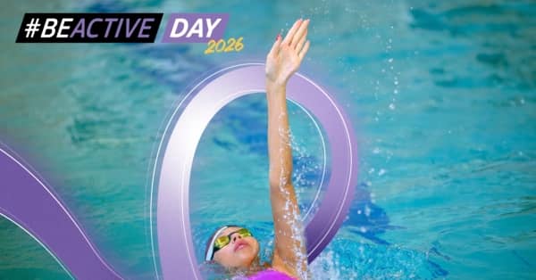 #BeActive DAY Night Swim at LOC Ezerkrasts Pool
