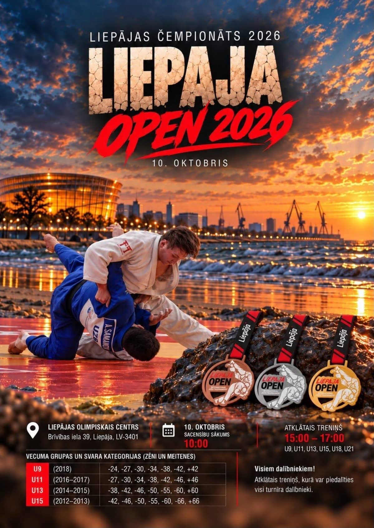 Liepāja Judo Championship Liepaja Open 2026