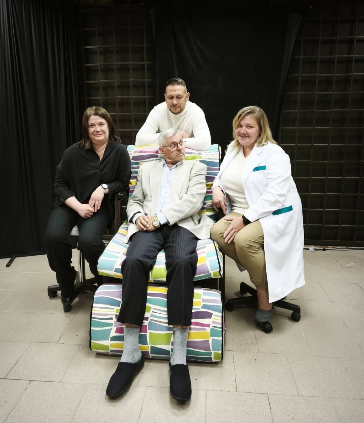 Liepāja Independent Theatre performance "Paps"