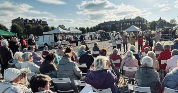JaunLiepāja evening market, concert “Rudens dziesma”