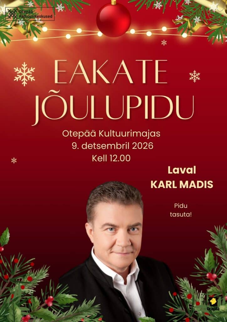 Seniors' Christmas Party – KARL MADIS on stage