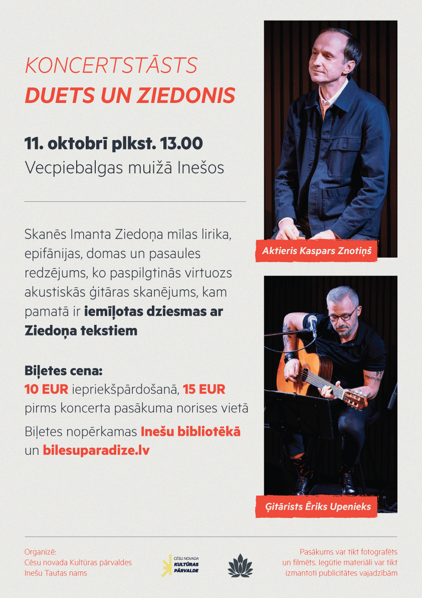 Concert Story “Duet and Ziedonis”