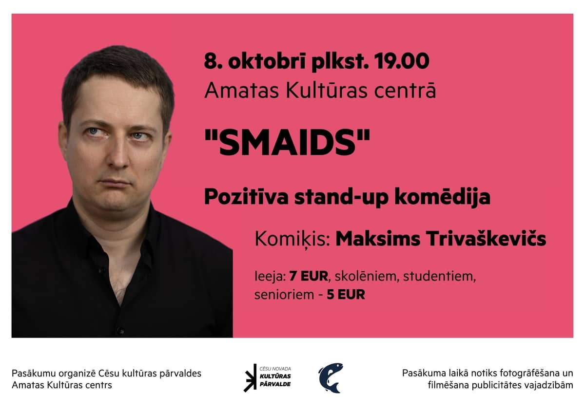 Maksim Trivaškevitš's stand-up comedy "Smile"
