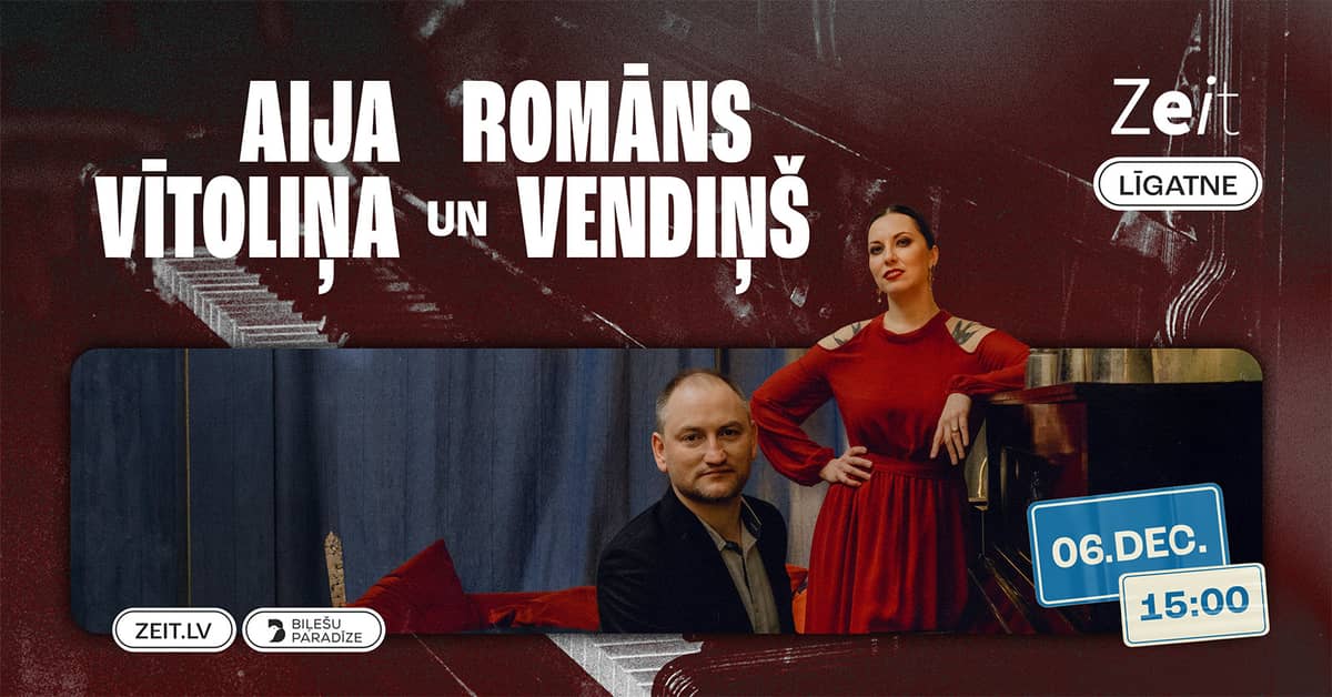 Concert by singer Aija Vītoliņa and pianist Romāns Vendiņš