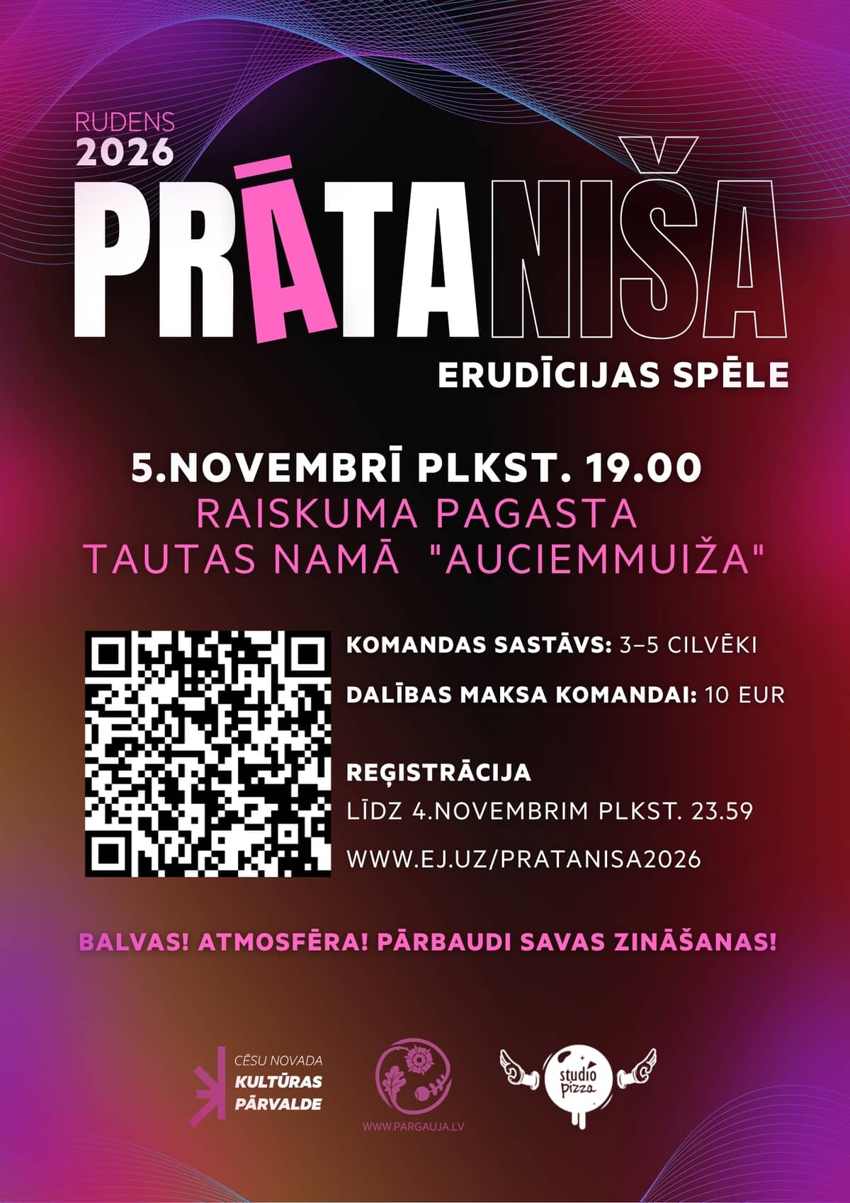 Quiz game “Prāta niša” (Round 3)