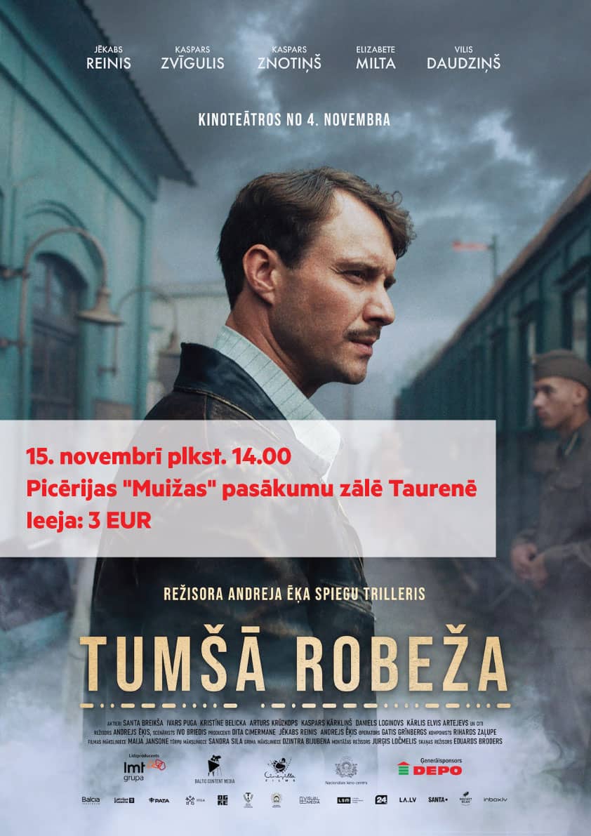 Director Andrejs Ēķis's film "The Dark Border"