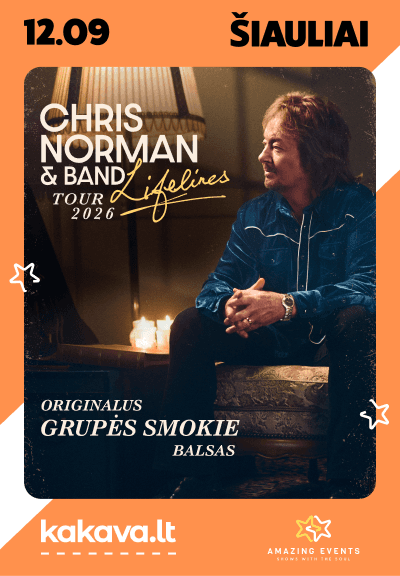 CHRIS NORMAN & BAND koncertas