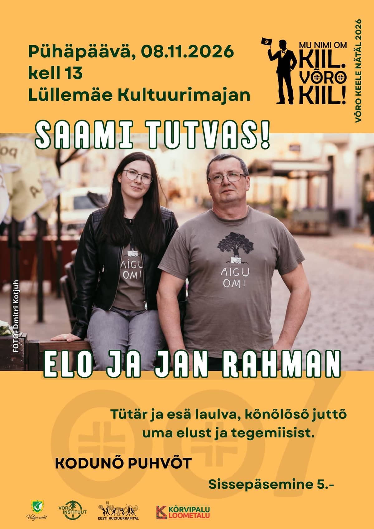 Concert - Saami tutvas (Elo and Jan Rahman)