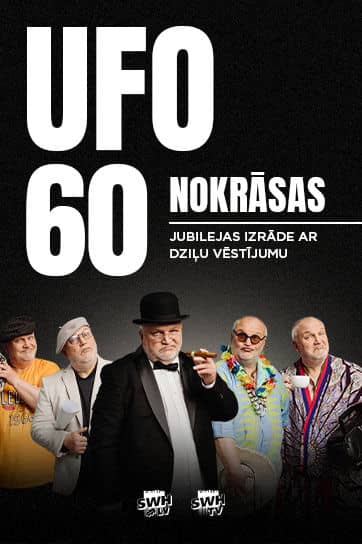 UFO 60 SHADES | anniversary show with a deep message in Jēkabpils
