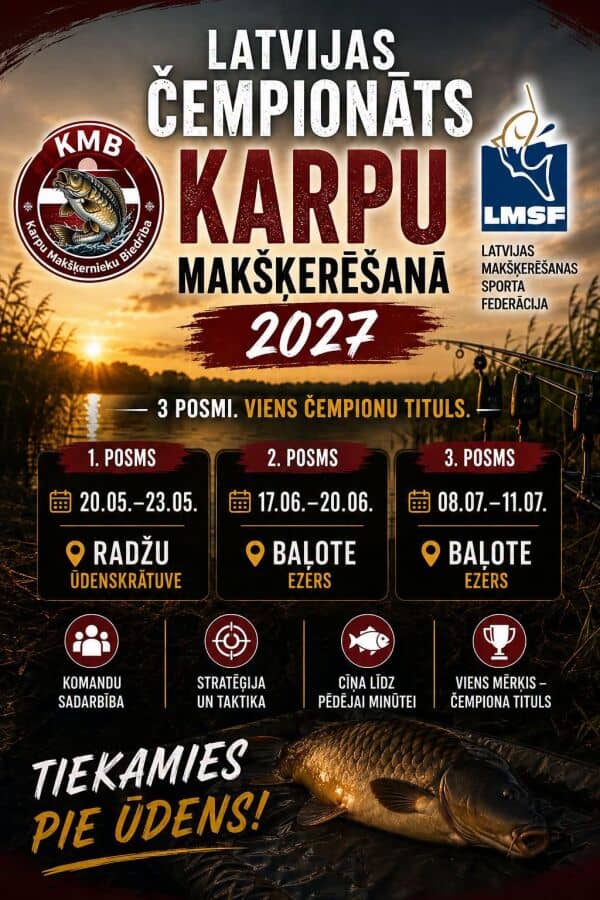 LATVIAN CARP FISHING CHAMPIONSHIP 2027