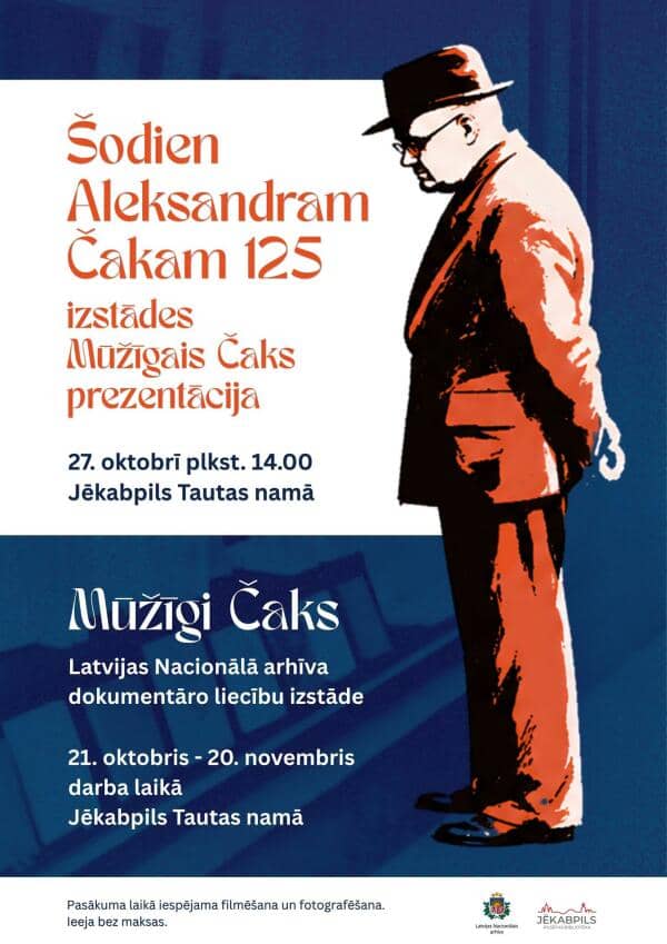 Exhibition “The Eternal Čaks” in Jēkabpils