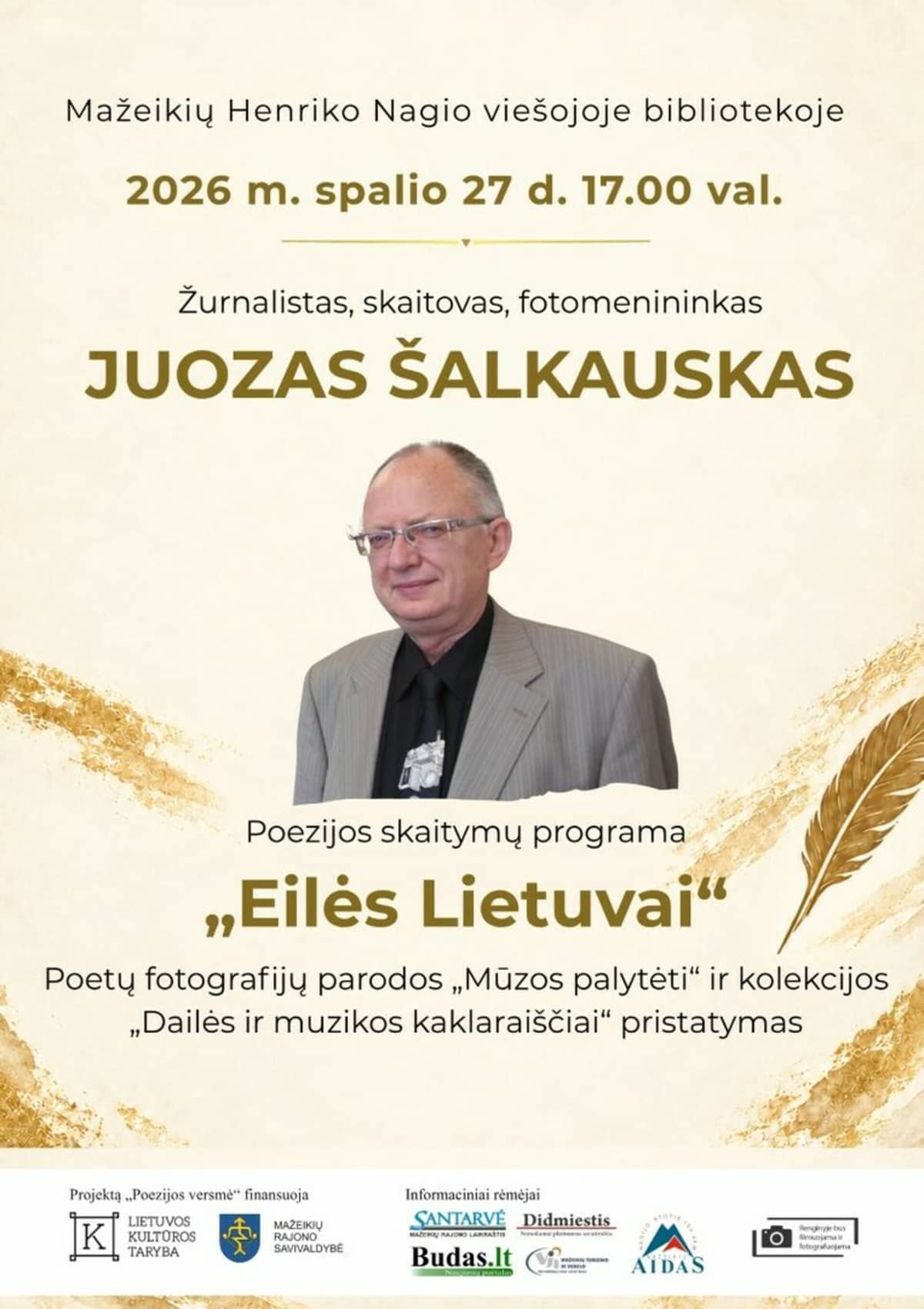 Meeting with Juozas Šalkauskas
