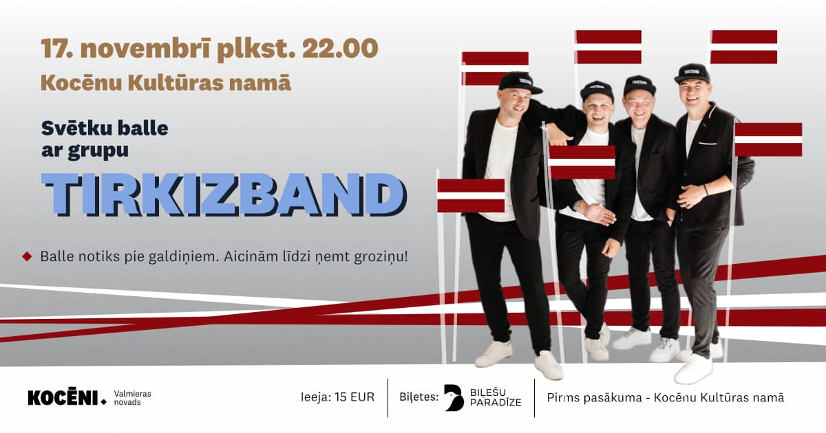 Festive party with the band “Tirkizband”