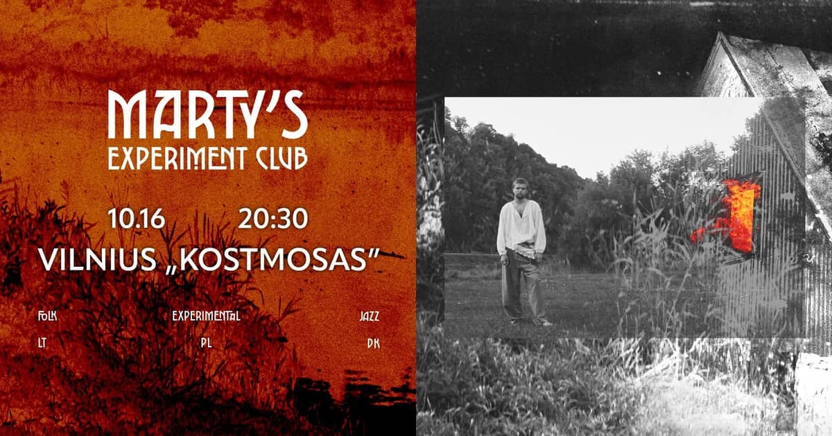 MARTY’S EXPERIMENT CLUB – Album Release Concert | Vilnius