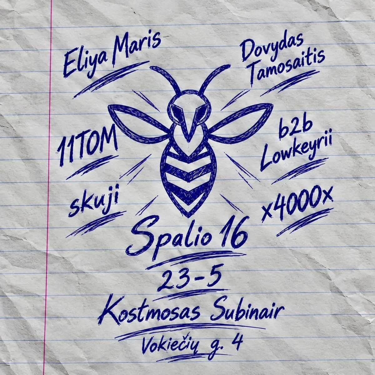 Blue Wasp / Mėlyna Siršė vol.3 | Kostmosas 10.16