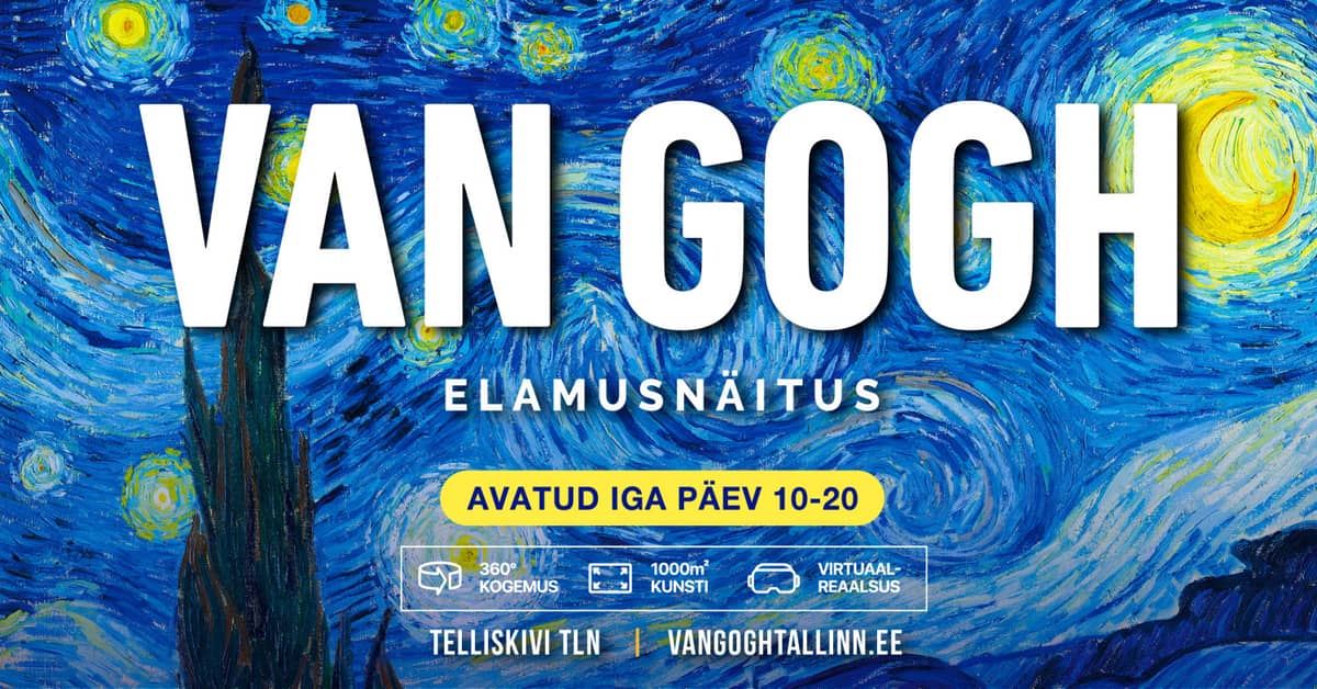 VAN GOGH / Flexible ticket: October. Ticket with flexible entry time