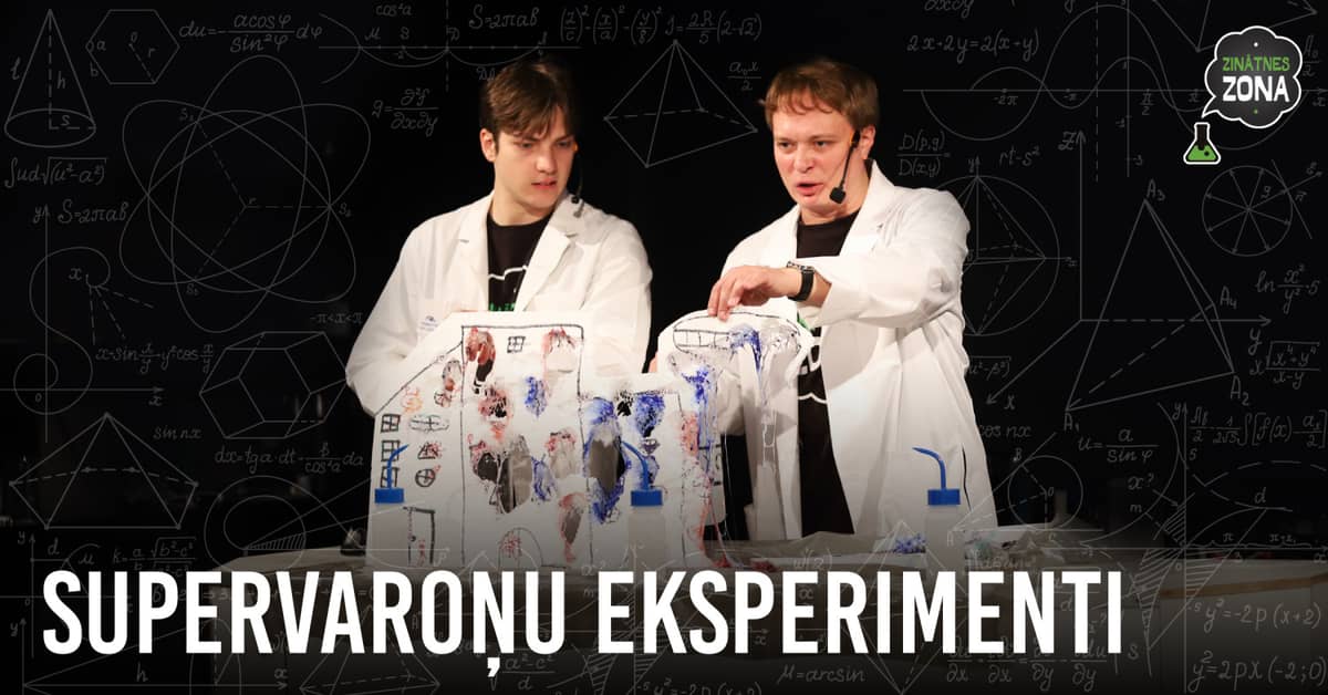 Science Theatre "Superhero Experiments" in Latvian