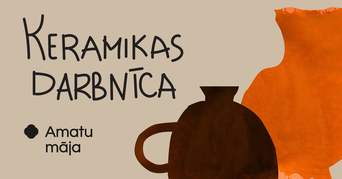 Amatu māja. Ceramics workshop