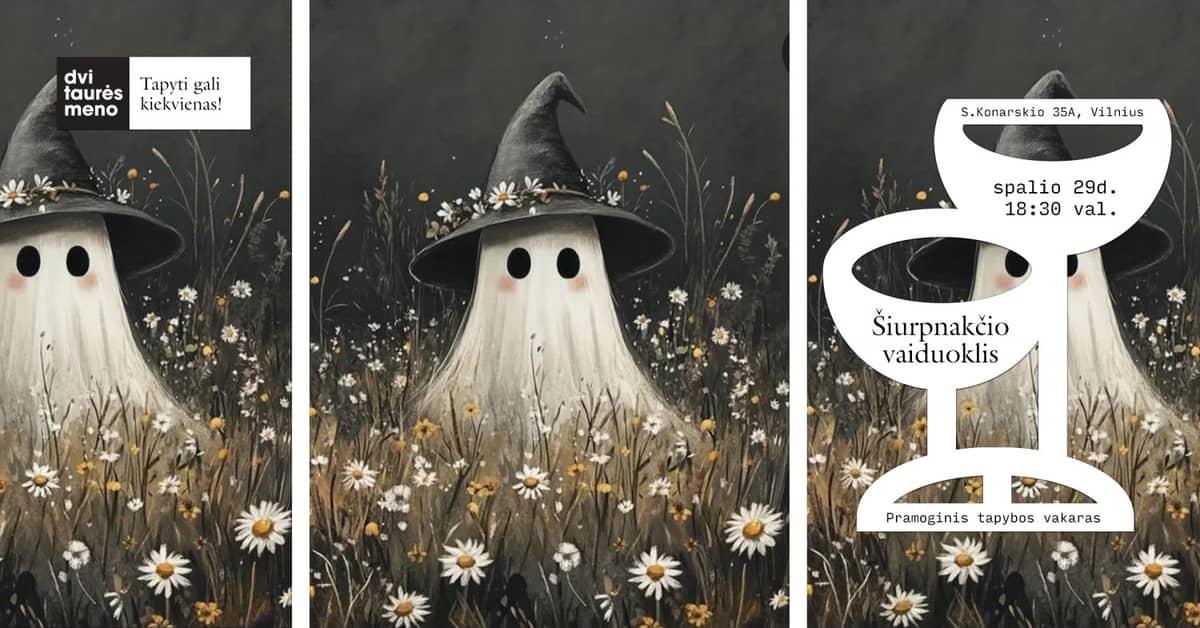 Painting evening: Halloween ghost