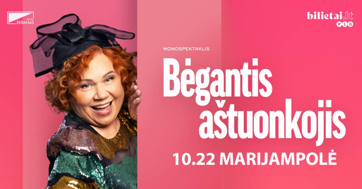 PREMIERE! One-man show ''THE RUNNING OCTOPUS'' | Marijampolė