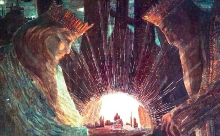 Exhibition of reproductions of M. K. Čiurlionis's paintings “Čiurlionis – the Columbus of a new spiritual continent”