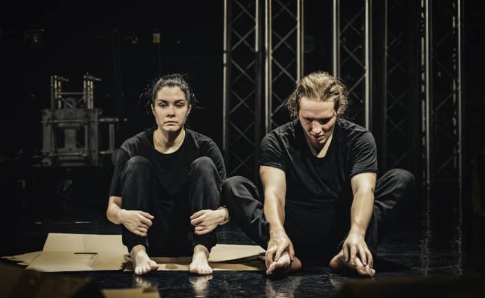 Daugavpils Theatre performance "14 Days to Paradise"