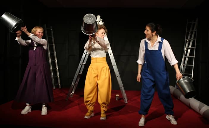 Daugavpils Theatre performance "Scrap Metal"