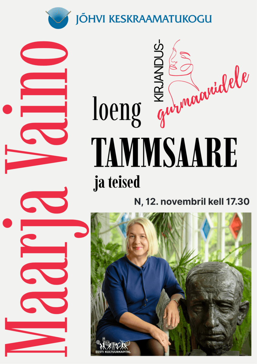 Lecture for literary gourmands: Maarja Vaino “Tammsaare and Others”