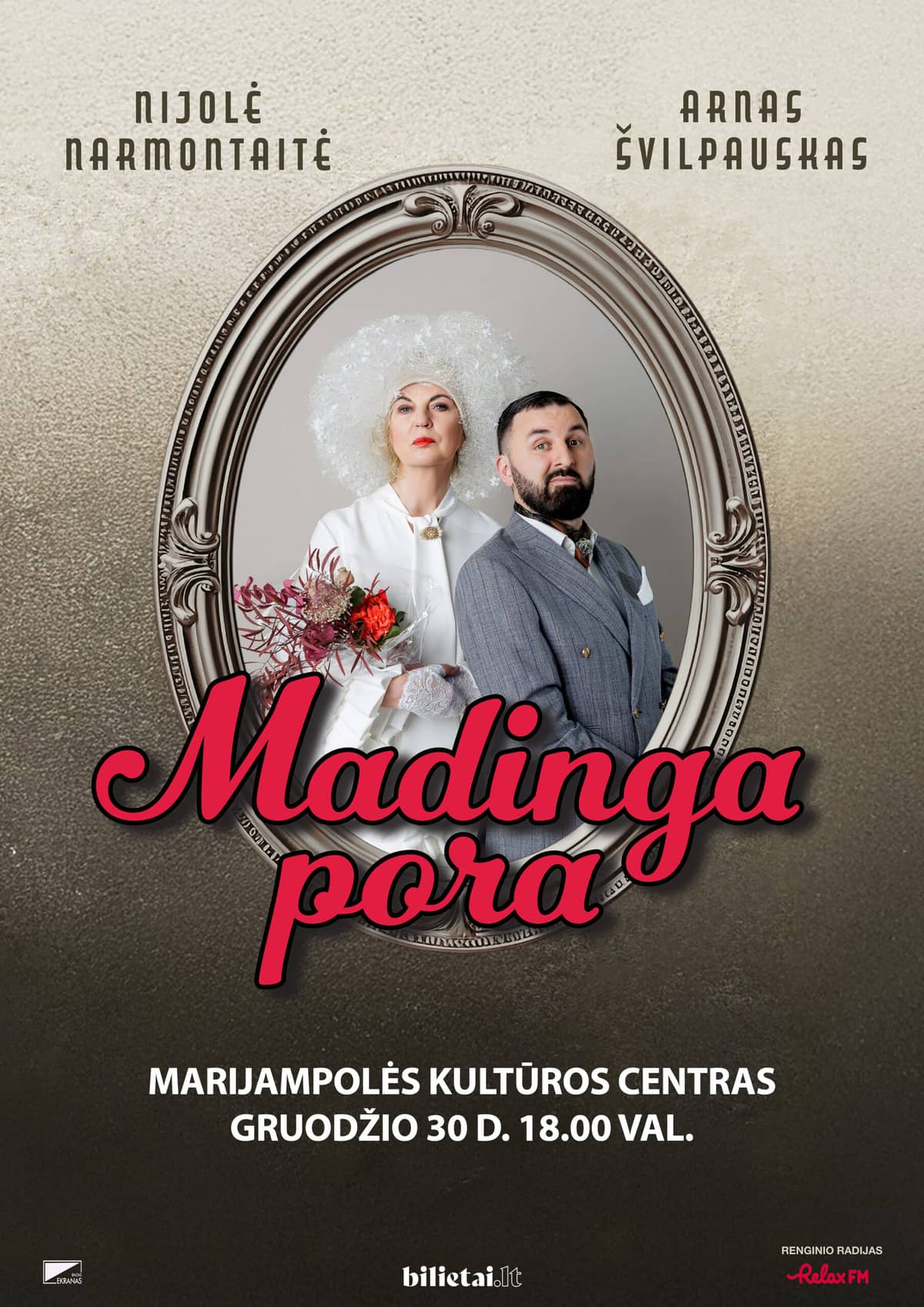 NIJOLĖ NARMONTAITĖ AND ARNAS ŠVILPAUSKAS “ODD COUPLE”