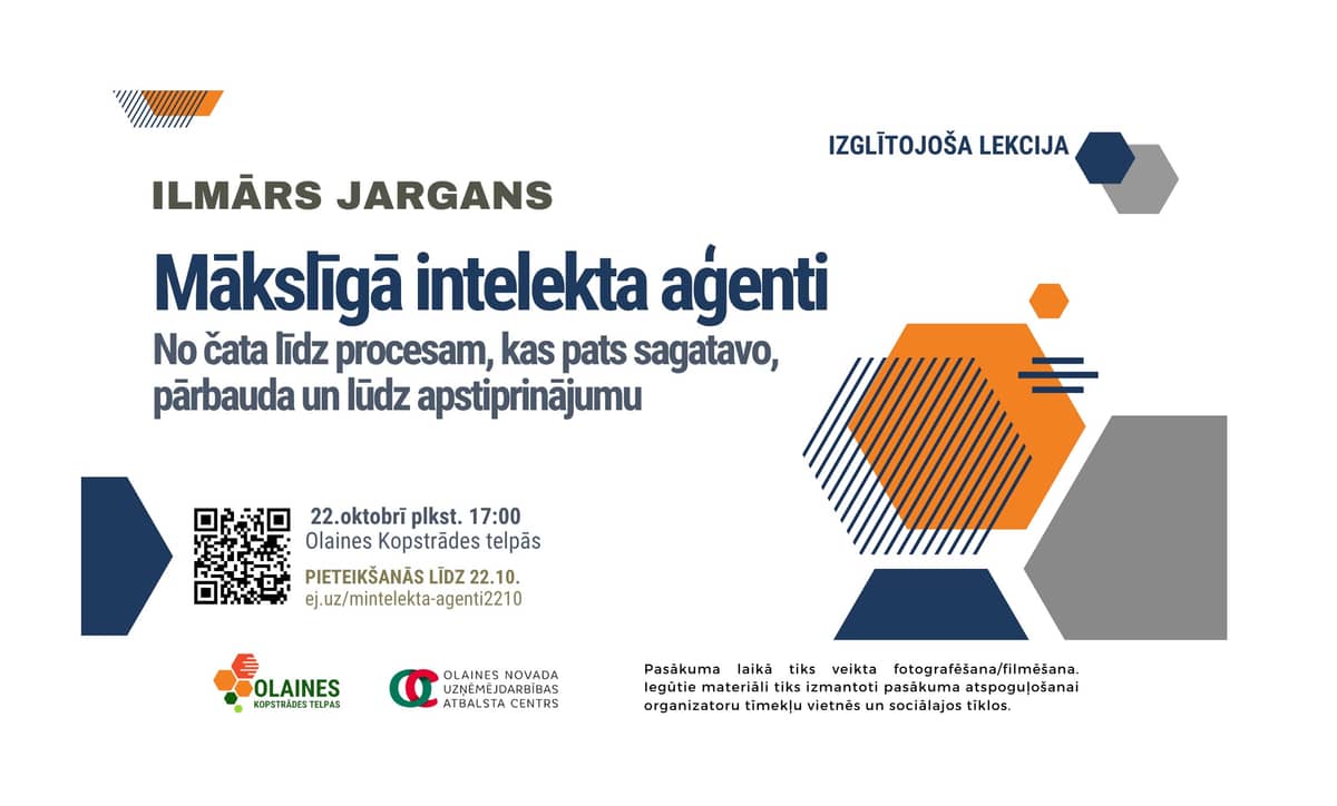 Educational lecture "Artificial Intelligence Agents"